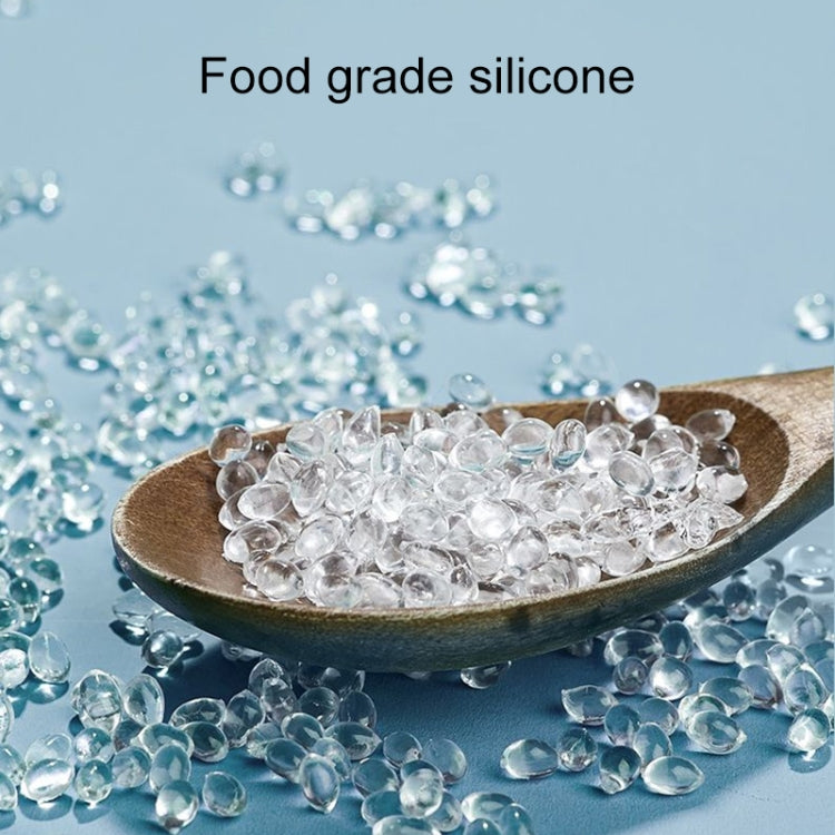 Food-grade silicone material pellets, clear small beads