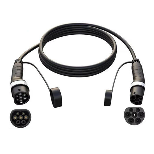 Feyree European Standard New Energy Electric Vehicle Charging Pile Double-ended Extension Cable, 250V 16A