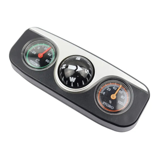 LC-3 3 in 1 Multifunctional Car Compass & Compass Ball & Thermometer, LC-3