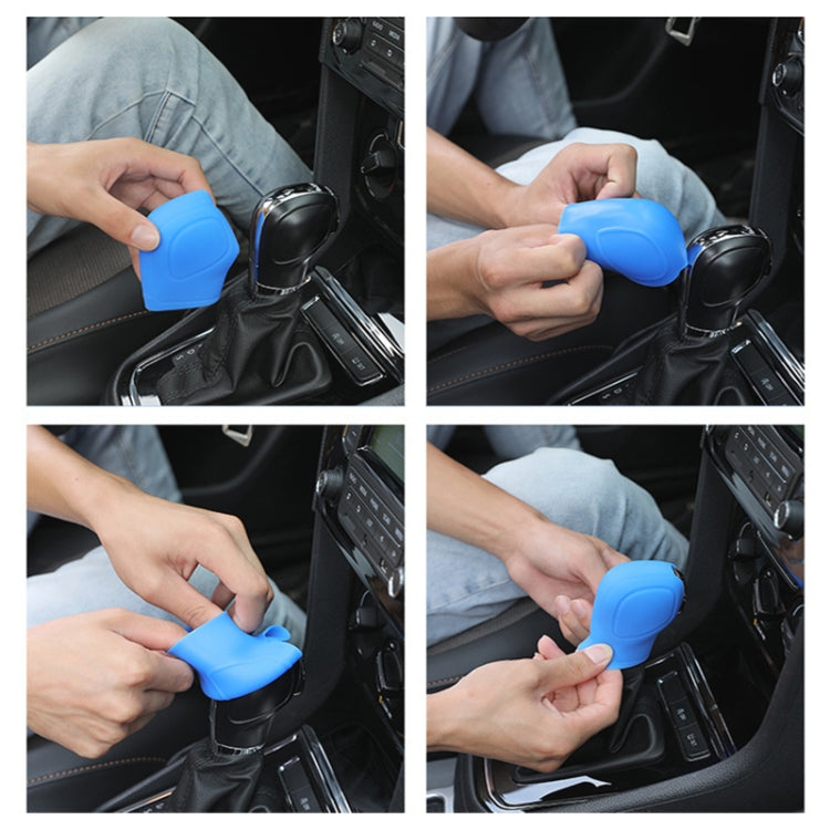 For Ford Car Silicone Dustproof Shift Knob Gear Protective Cover