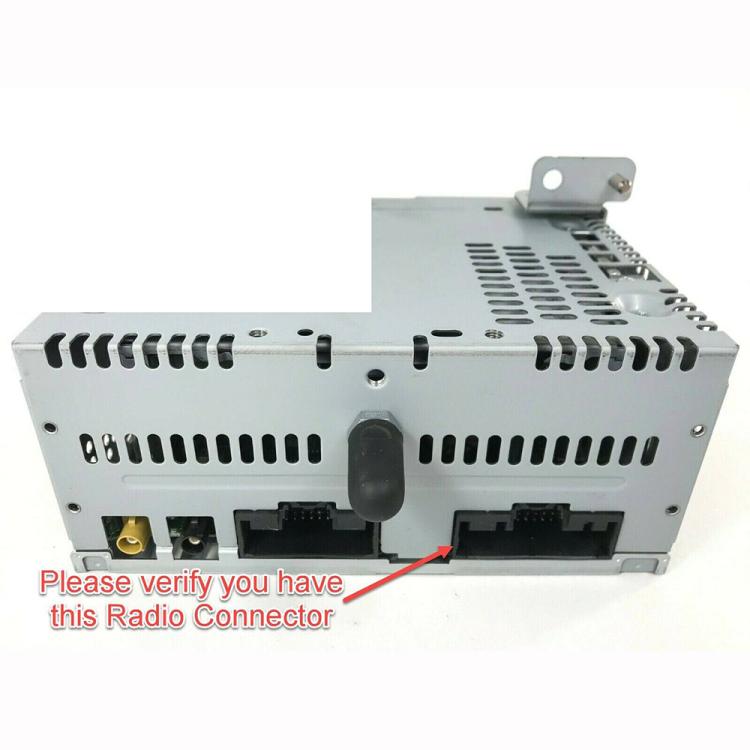 Radio interface connector harness with two plug ports and black connector sockets