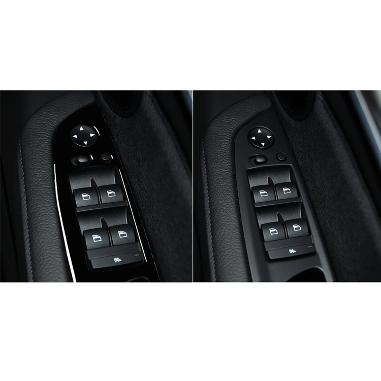Car Right Drive Window Lift Panel + Start Button Decorative Sticker for BMW X5 E70 2008-2013 / X6 E71 2009-2014, Window Lift Panel, Right