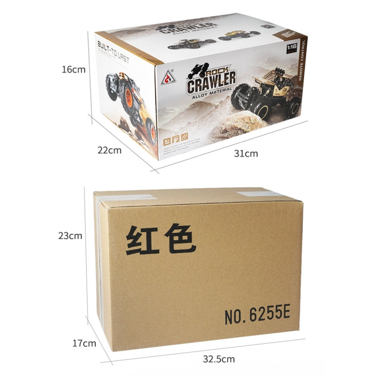 Boxed remote control off-road toy truck, NO. 6255E, visible on packaging