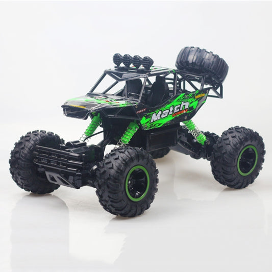 HD6026 1:12 Large Alloy Climbing Car Mountain Cross-country Four-wheel Drive Remote Control Car Toy, Size: 37cm, HD6026 1:12(Black), 6255 2.4GHz 1:16(Green), HD6026 1:12(Gold), HD6026 1:12(Red), HD6026 1:12(Silver)
