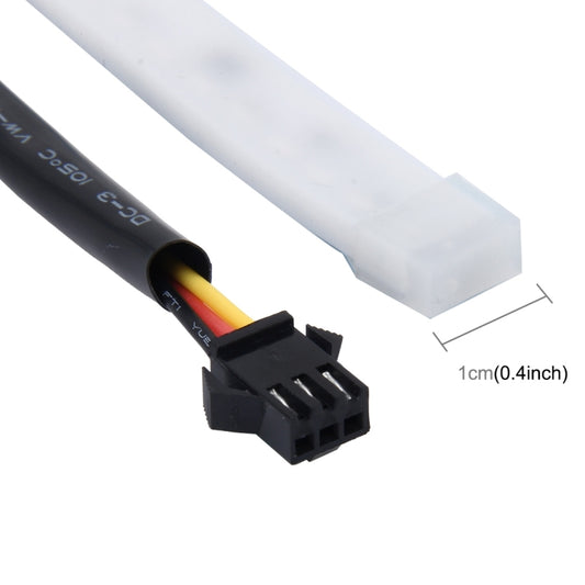 1.5m Car Auto Waterproof Universal Four Color Rear Flowing Light Tail Box Lights with Tail Light Controller, Ice Blue Light Driving Light, White Light Reversing Light, Red Light Brake Light, Yellow Light Turn Signal Light, LED Lamp Strip Tail Decoratio...