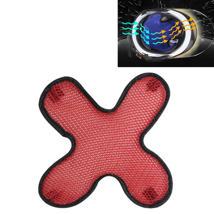 Motorcycle Helmet 3D Honeycomb Mesh Mat Heat-proof Breathable Pad