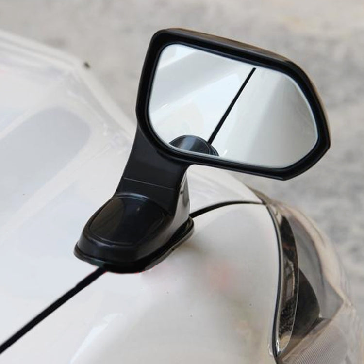 3R-105R 360 Degree Rotatable Right Side Assistant Mirror for Auto Car, 3R-105R(Silver), 3R-105R(Black)
