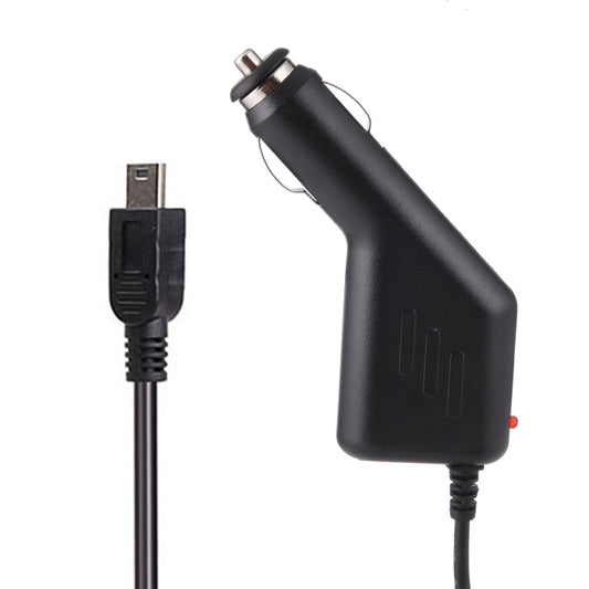 Universal Mini USB Charger Adapter For Car DVR Camera GPS Navigation Input 10V - 48V Ouput 5V 1.5A, Cable Length: 3.5m, Mini USB Cable Length: 3.5m