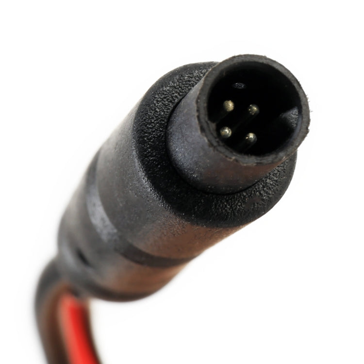 5.5m car 4P reversing camera extension cord socket with exposed pin contacts