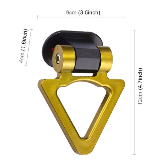 Car Truck Bumper Triangle Tow Hook Adhesive Decal Sticker Exterior Decoration
