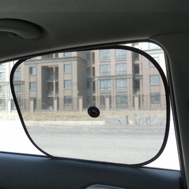 2 PCS Car Net Yarn Sunscreen Insulation Window Sunshade Cover, Size: 44*36cm, Size: 44*36cm