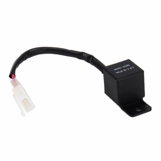 Universal 2 Pin Motorcycles LED Light Turn Flasher Relay Signal Rate Control Hyper Flash, LED Light Turn Flasher