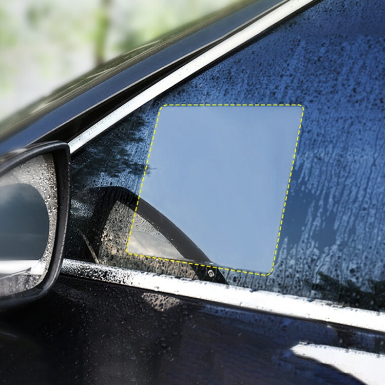 Clear anti-fog waterproof film for car rearview mirror window, cut to fit