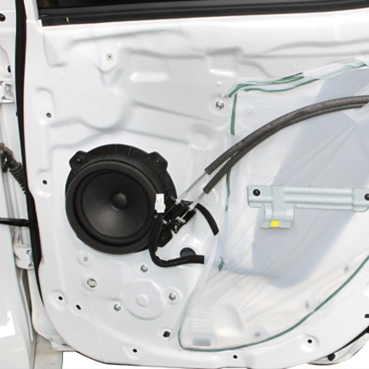 Car door speaker base protection ring, black ABS, installed in speaker hole