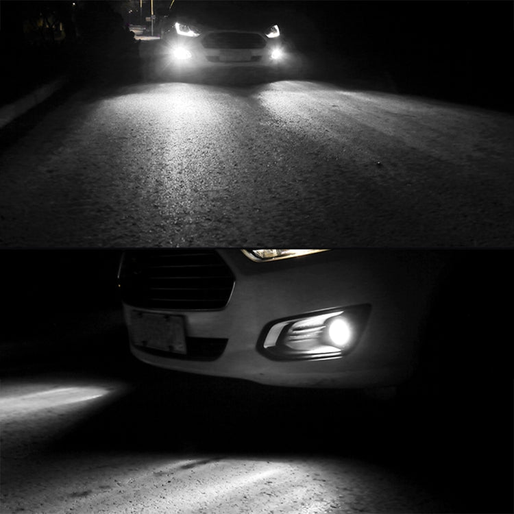 2 PCS 9006 DC9-16V / 8.2W / 6000K / 655LM Car Auto Fog Light 66LEDs SMD-2016 Lamps, 9006