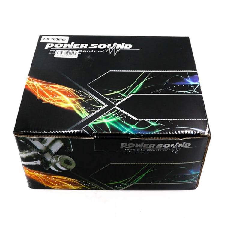 Power Sound branded box labeled 2.5 inch exhaust valve pipe set