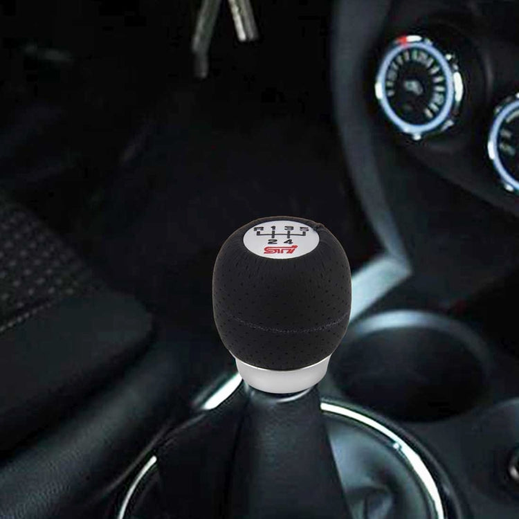 Universal 5 Speed Aluminum Manual Car Gear Shift Knob Shifter Lever Cover, Shifter Lever Cover