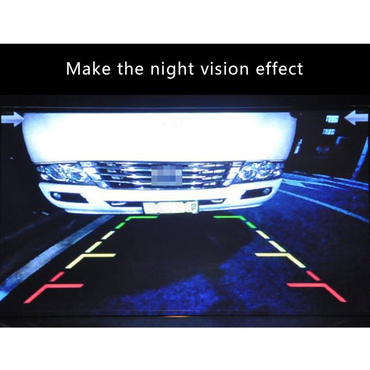 656×492 Effective Pixel NTSC 60HZ CMOS II Waterproof Car Rear View Backup Camera With 4 LED Lamps for BMW 3 Series /5 Series/ X5/X6/X1/1 Series Sedan 2008-2010 Version , For BMW 3 Series 2008-2010 Version