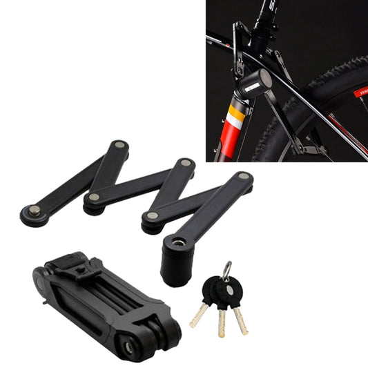 Foldable Alloy Steel Anti-theft Lock with Keys for Motorcycle Bike House Door, Anti-theft Lock