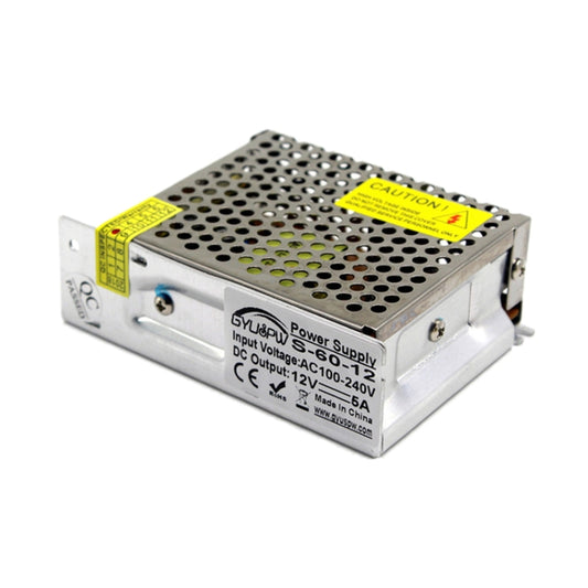 S-60-12 60W AC110/220V to DC 12V 5A Power Inverter Power converter, 60W