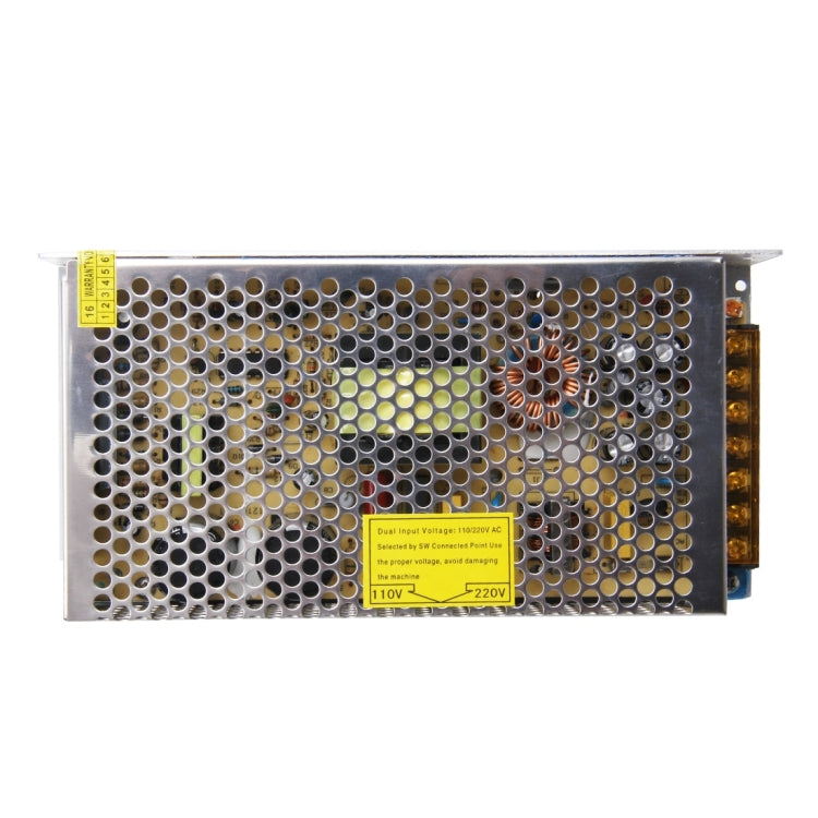 120W 12V DC power inverter/converter with vent grille and input voltage label 110V/220V