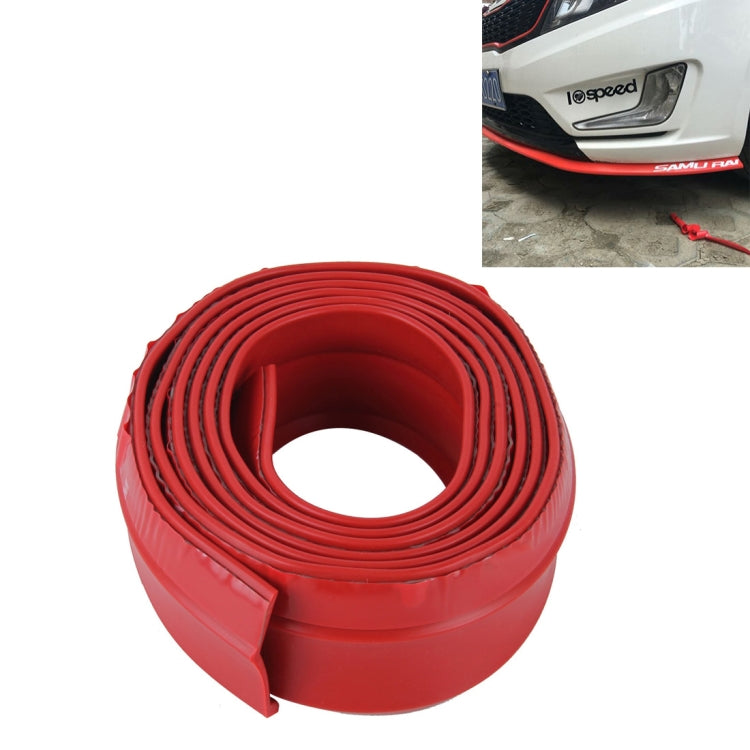 Universal 2.5m Car Front Bumper Lip Splitter Spoiler Skirt Adhesive Protector, 2.5m