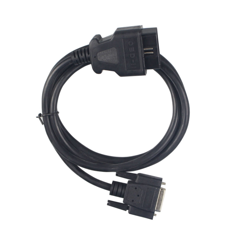 OBD2 diagnostic cables with connector ends for vehicle interface