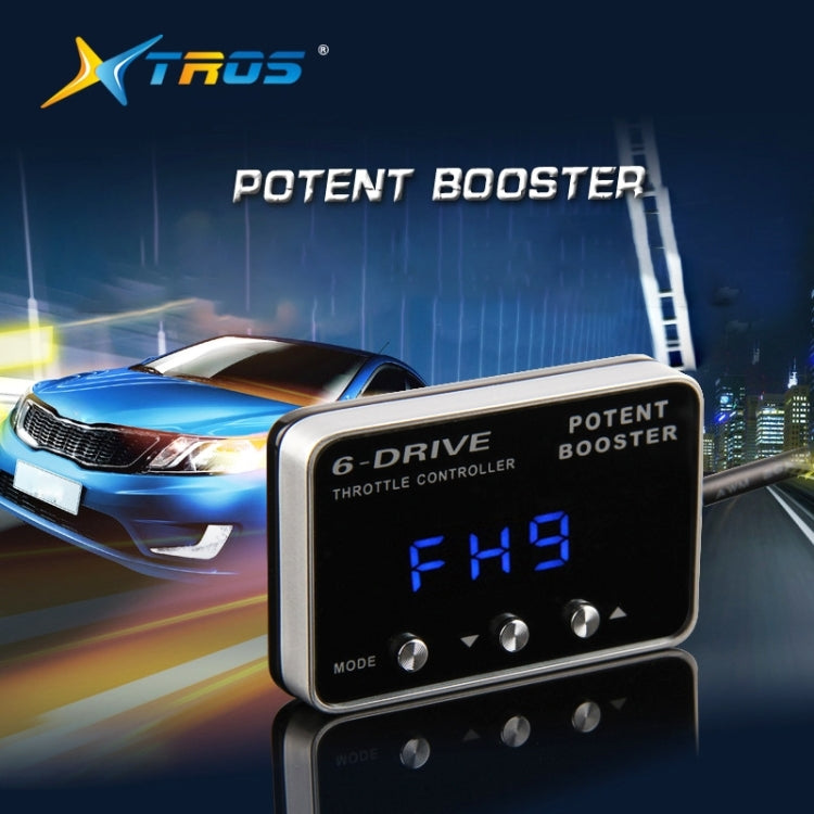 TROS 6-Drive potent booster electronic throttle controller with FHD screen