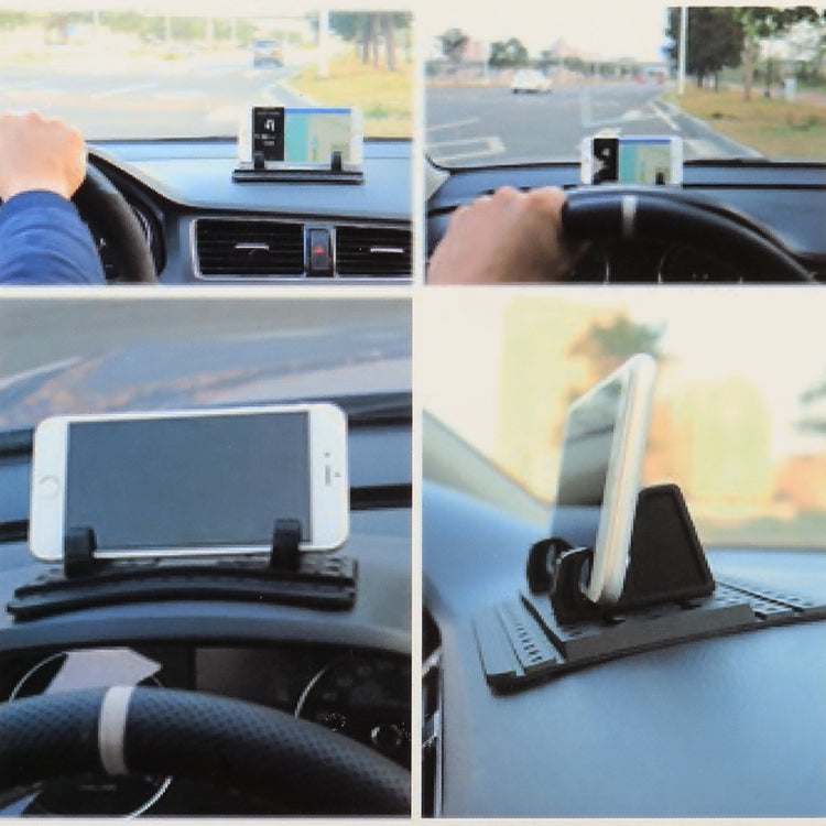 Car Pure Silicon Dashboard Mount Holder Cell Phone Holder, Silicon Phone Holder