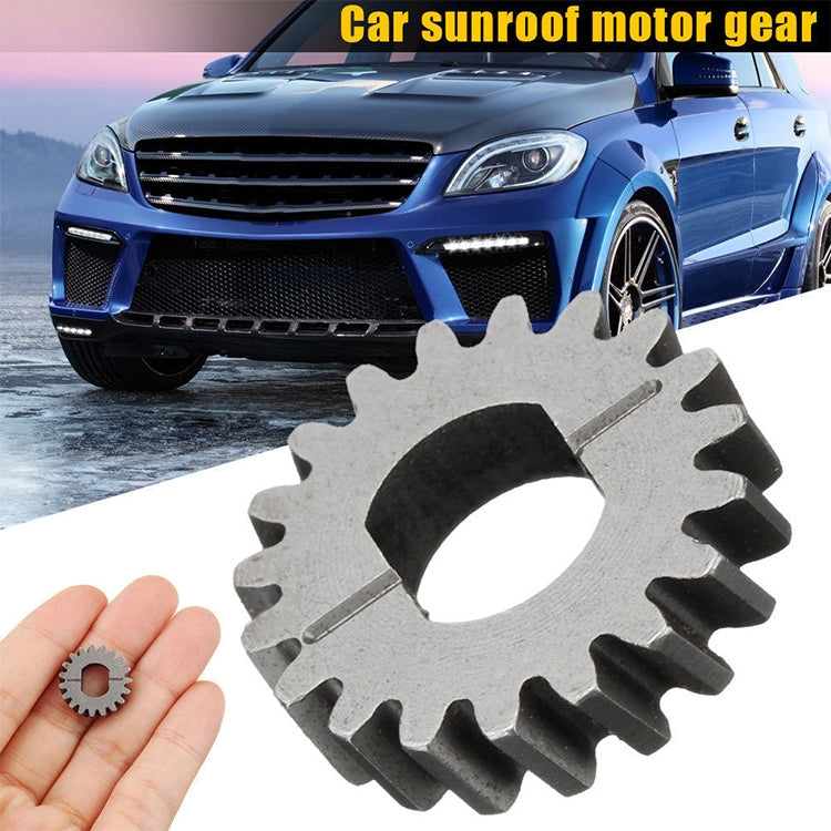Car sunroof motor gear, 19-tooth large gear wheel