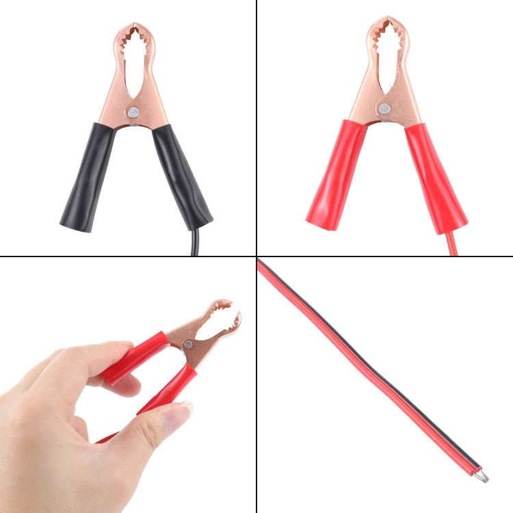 Car Crocodile Clip Charging Connection Cable, with Interface