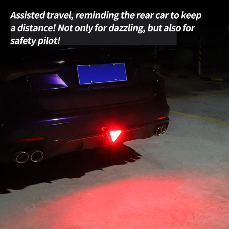 Bicycle / Mountain Bike Y Style Triangle Pilot Light LED Tail Light, Y Style