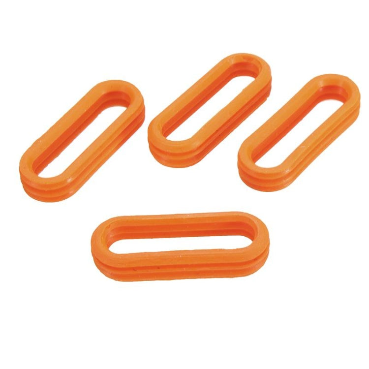 Ignition coil connector repair kit: orange U-shaped seal clips