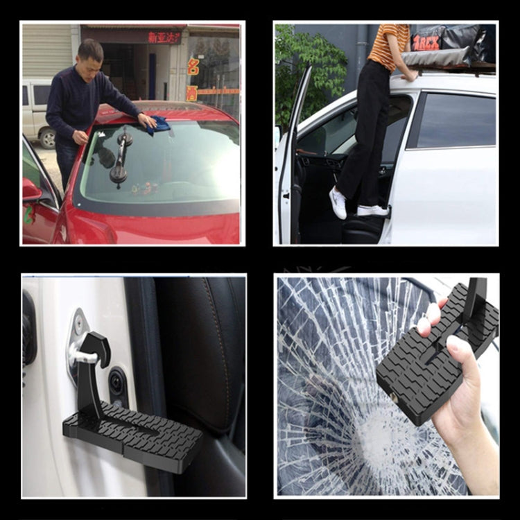 Multi-function Car Door Sill Step Pedals Pads Upper Roof Auxiliary Device Door Hook, Pedals Pads