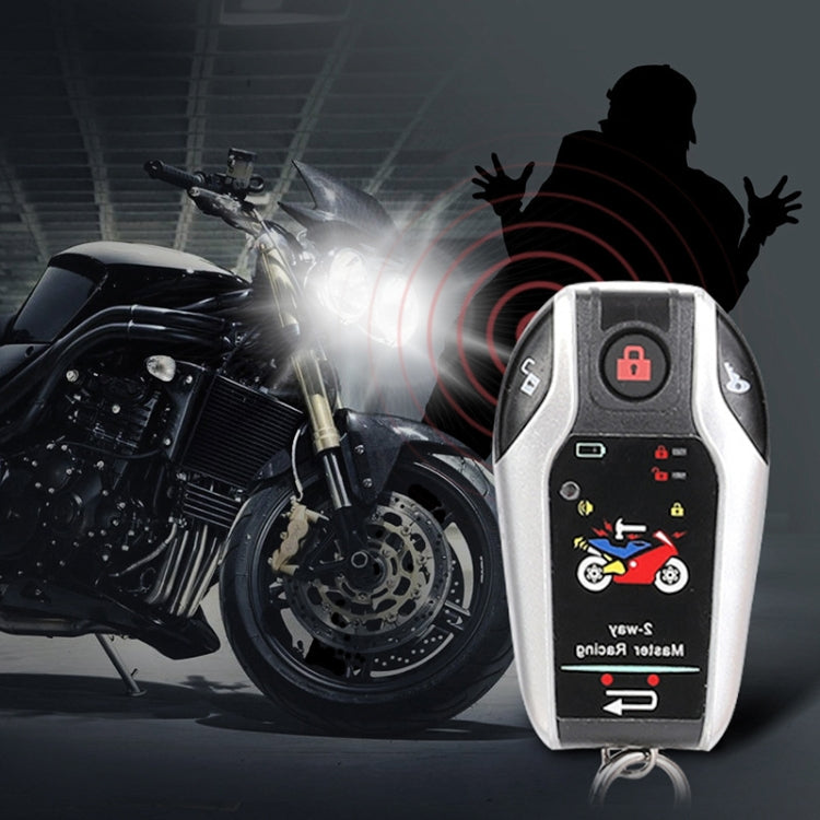 Universal Motorcycle Alarm Bidirectional Anti-theft Device with Induction Remote Control, Anti-theft Device