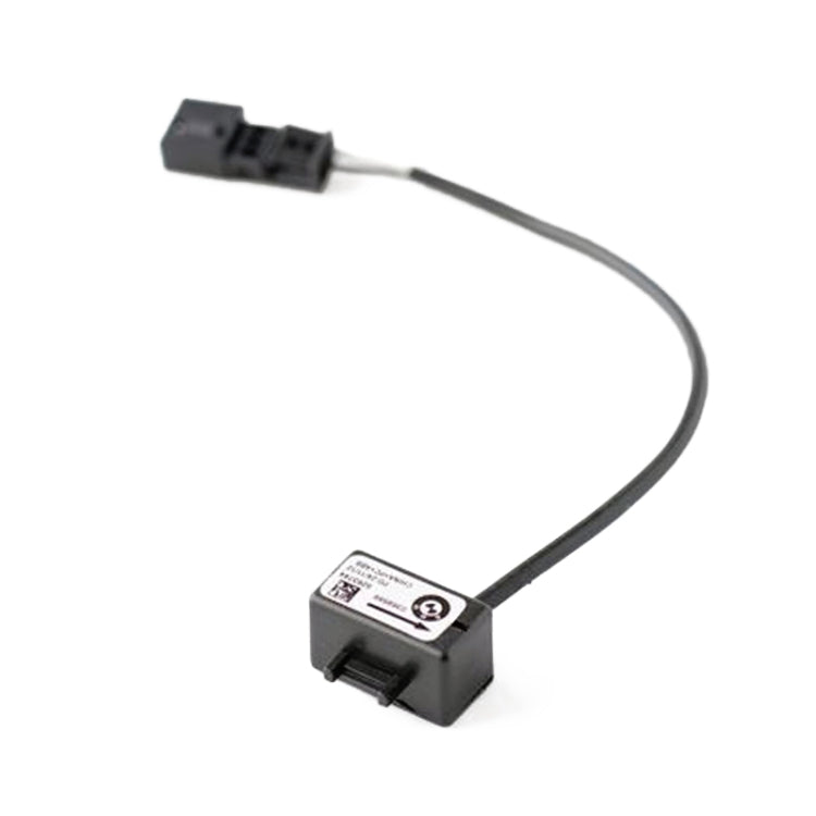 Bluetooth microphone cable harness with inline box module and connector plug