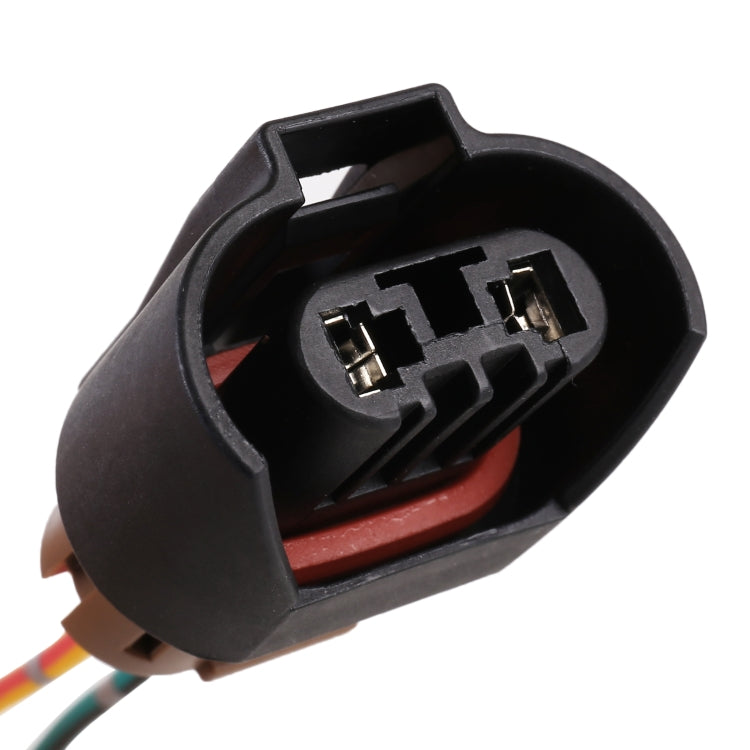 Bulb holder female socket connector with internal metal terminals
