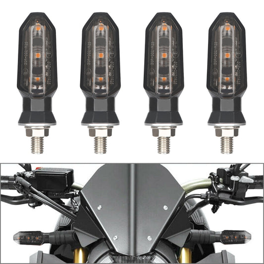 4 PCS MK-200 3LED Highlight Motorcycle Turn Signal Light