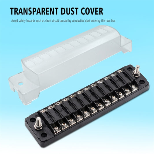 ZH-978A2 FB1902 1 In 12 Out 12 Ways Independent Positive Negative Fuse Box with 24 Fuses for Auto Car Truck Boat, ZH-978A2