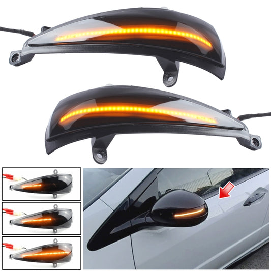 1 Pair For Honda Civic 2006-2011 Car Dynamic LED Turn Signal Light Rearview Mirror Flasher Water Blinker, For Honda Civic 2006-2011