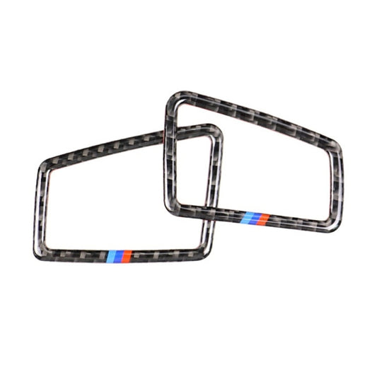 Three Color Carbon Fiber Car Right Driving Instrument Air Outlet Decorative Sticker for BMW E90 2005-2012, Right Instrument Air Outlet(Three Color), Right Instrument Air Outlet