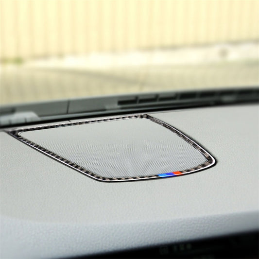 Three Color Carbon Fiber Car Instrument Big Horn Frame Decorative Sticker for BMW 5 Series F10 2011-2017, Instrument Big Horn Frame (Three Color), Instrument Big Horn Frame