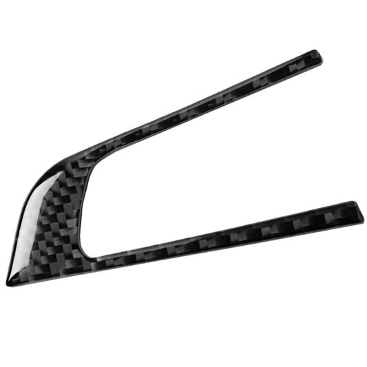 2 in 1 Car Carbon Fiber Steering Wheel Button Decorative Sticker for Alfa Romeo Giulia Stelvio 2017-2019, Left and Right Drive Universal, Steering Wheel Button