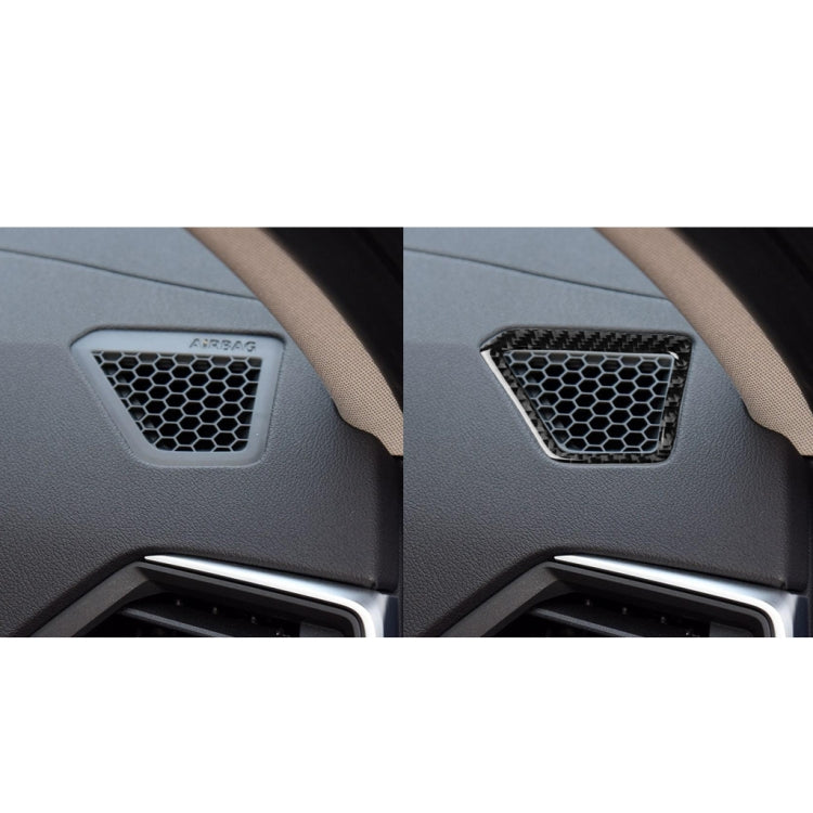 Car Carbon Fiber Instrument Air Outlet Decorative Sticker for BMW 3 Series G20/G28/325Li/330d/335 2019-2020, Right Drive, Instrument Air Outlet