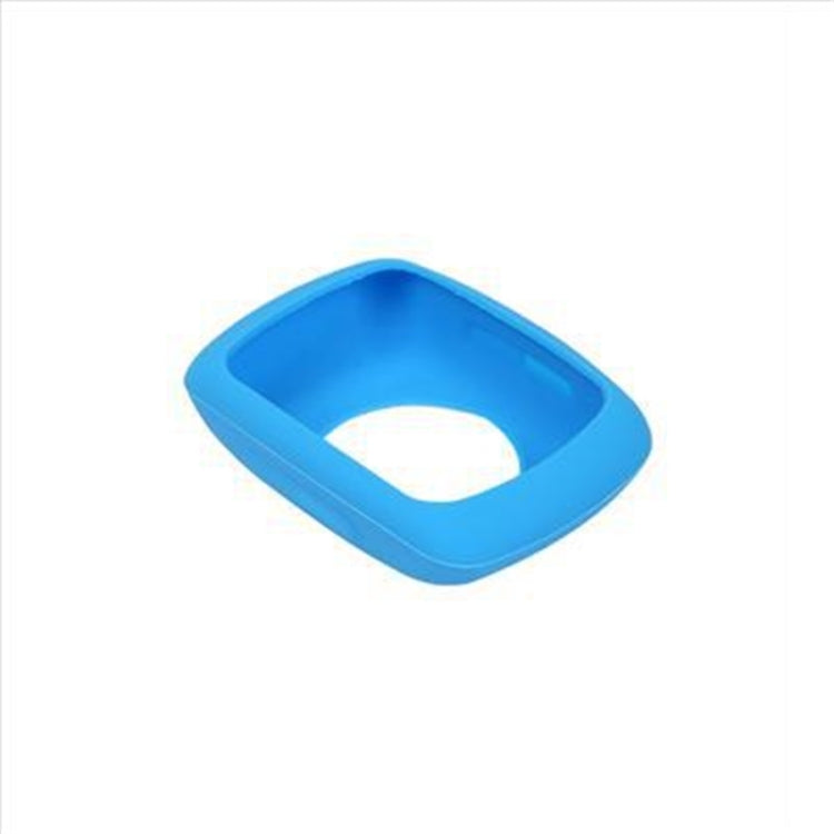 Silicone protective case for Garmin Edge 500/200, blue with device cutout