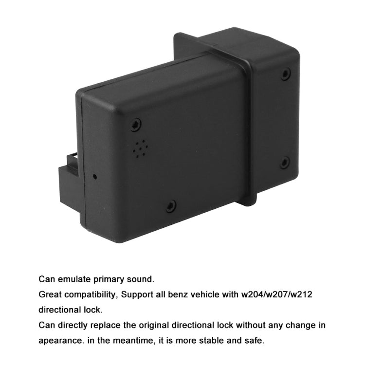 Black plastic electronic control box with screw holes and side mounting bracket