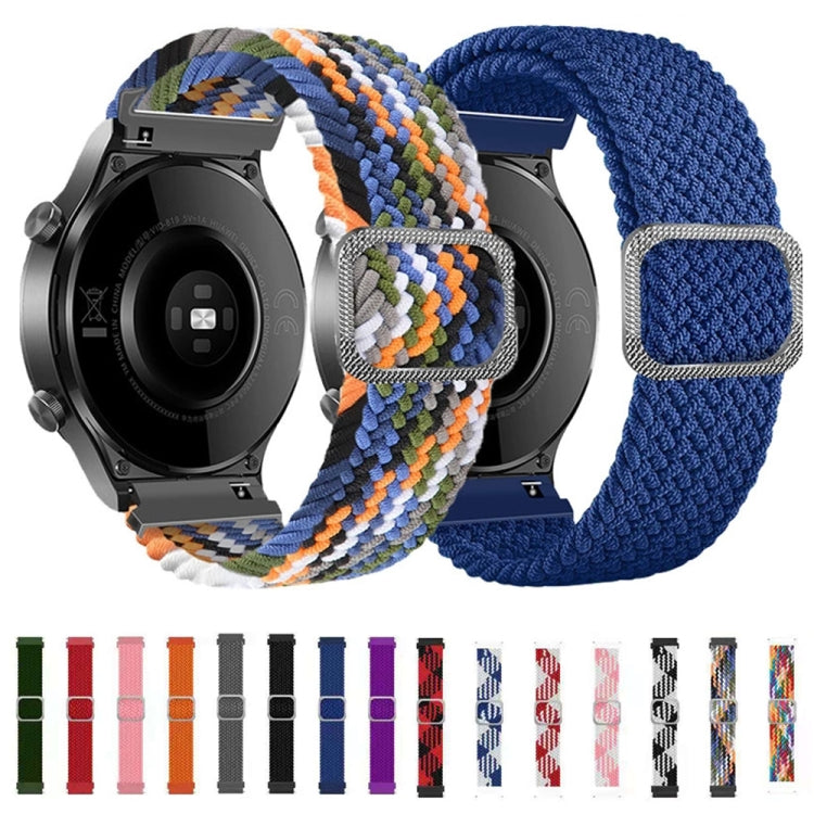 Universal Adjustable Nylon Braided Elasticity Replacement Strap Watchband, 20mm, 22mm
