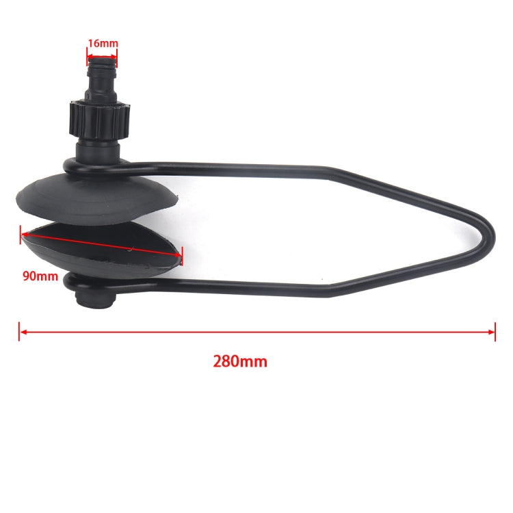 Marine Single Tube Round Head Motor Fresh Water Flusher Flushing Support Frame, Flushing Support Frame