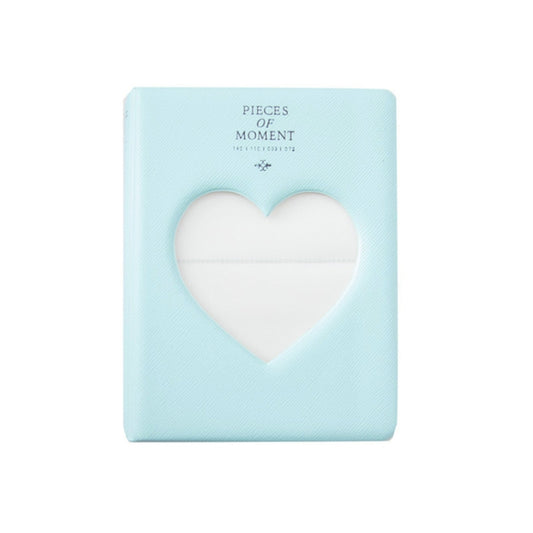 Hollow Heart 64 Pockets Photo Book Album Name Card Holder for Fujifilm Instax Mini 8 /7s /70 /25 /50s /90, Hollow Heart 64 Pockets Sky Blue, Hollow Heart 64 Pockets Light Mint, Hollow Heart 64 Pockets Pink, Hollow Heart 64 Pockets Light Purple