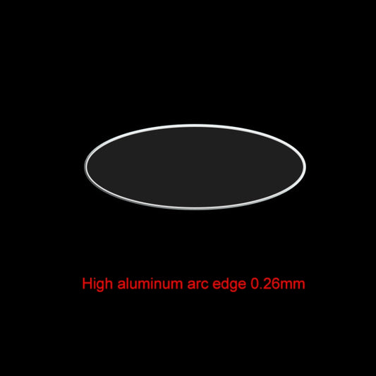 Tempered glass screen protector with high aluminum arc edge 0.26mm